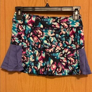 Vibrant Kids' Abstract Print Skirt